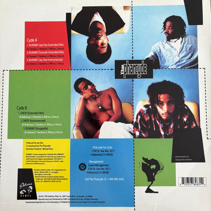 The Pharcyde “Running’” / “Drop” 6 Track 12”Vinyl Record Delicious Vinyl