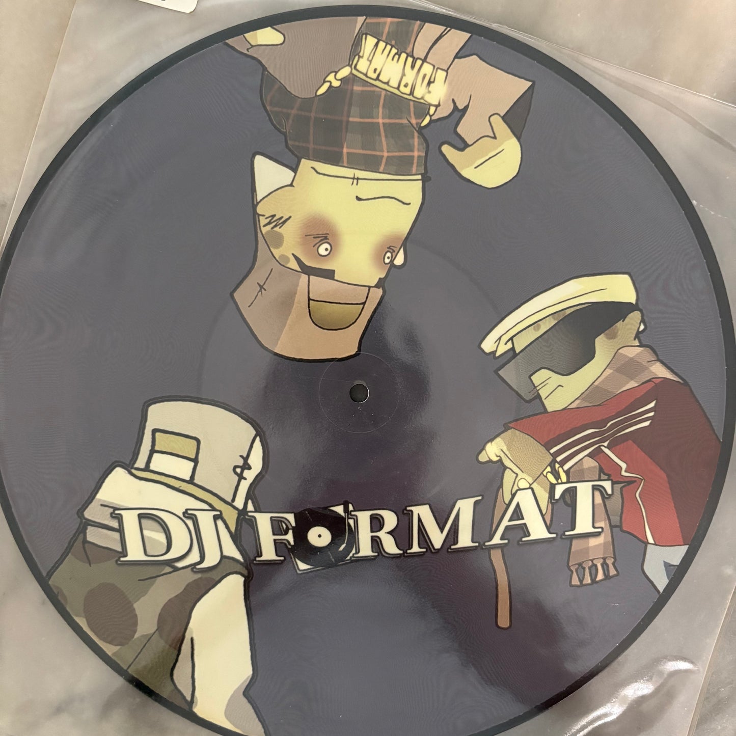 DJ Format “Music For The Mature B-Boy” Album Mega Mix by Psycho Pam Limited Edition 12inch picture disc