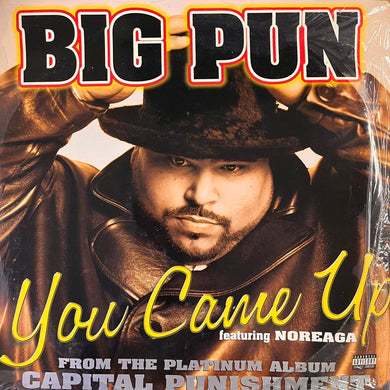 Big Pun “You Came Up” 3 Version 12inch Vinyl