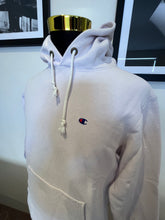 Load image into Gallery viewer, Champion 100% Cotton Light Pink Draw String Hoodie Size XXL