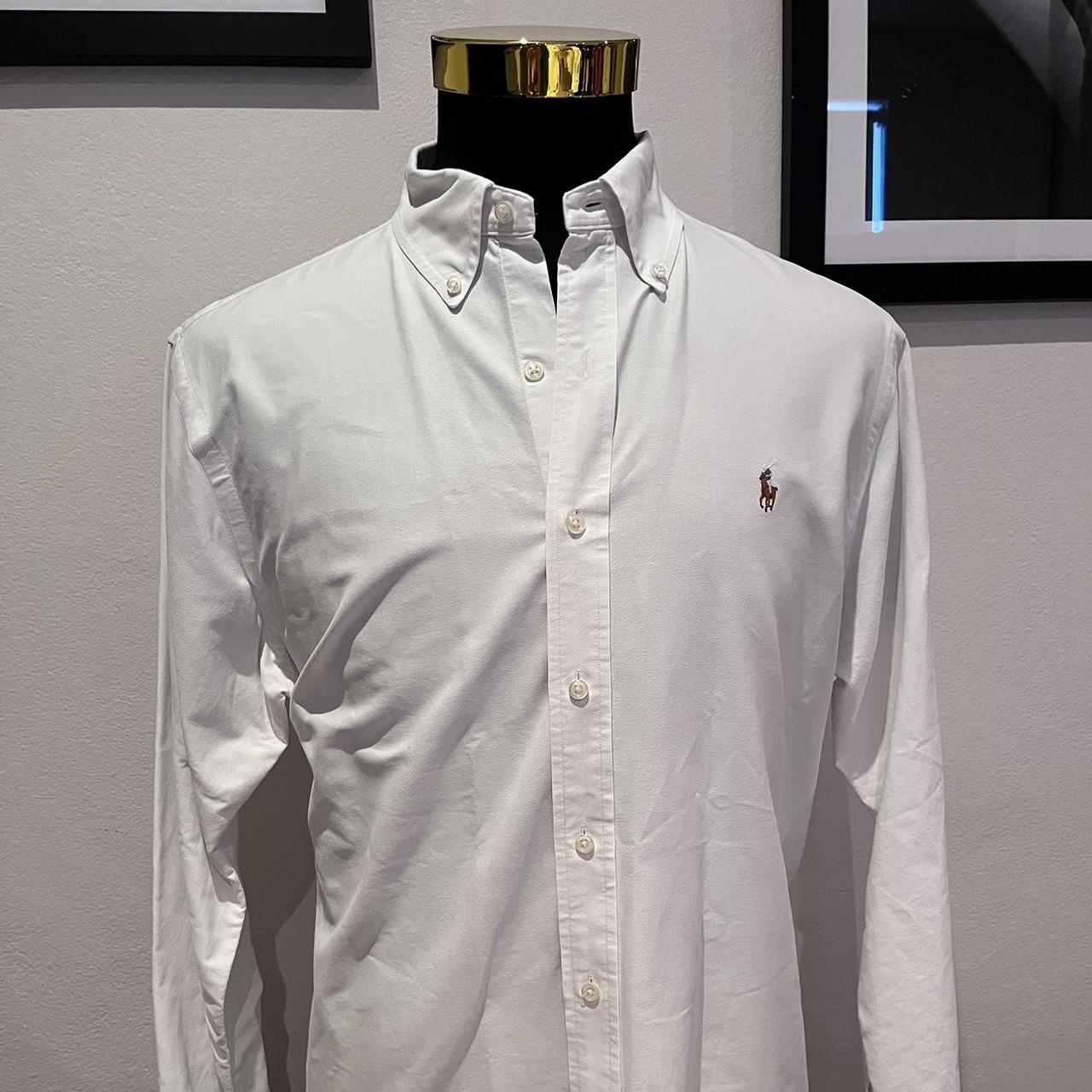Ralph Lauren Polo Ralph Lauren 100% Cotton White Shirt Size Large Button Down Collar