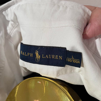 Ralph Lauren Polo Ralph Lauren 100% Cotton White Shirt Size Large Button Down Collar