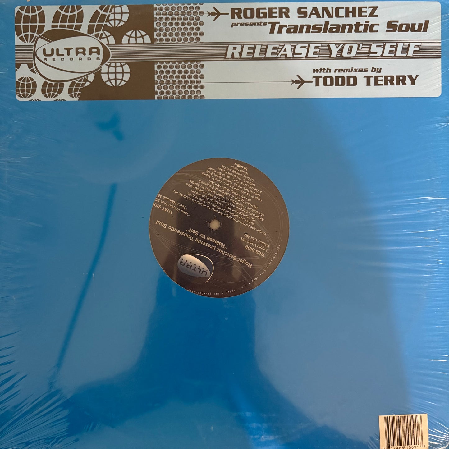 Roger Sanchez Presents Translantic Soul “Release Yo’ Self” 4 Version 12inch vinyl record