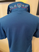 Load image into Gallery viewer, Paul &amp; Shark 100% Cotton Blue Polo Shirt Made in Italy Size XL fits Large to XL Light Pique