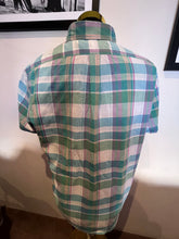 Load image into Gallery viewer, Ralph Lauren 100% Indian Madras Cotton Check Shirt Size Large Custom Fit