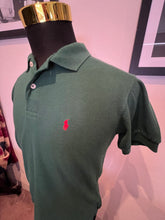 Load image into Gallery viewer, Polo Ralph Lauren 100% Cotton Green Polo Shirt Size Smal
