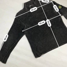 Load image into Gallery viewer, Stone Island Vintage Cotton Velour Role Neck sweater Size Large fits Large to XL AW1998