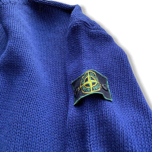 Stone Island Vintage Crew Neck Wool Jumper Size Large Fits Large to XL