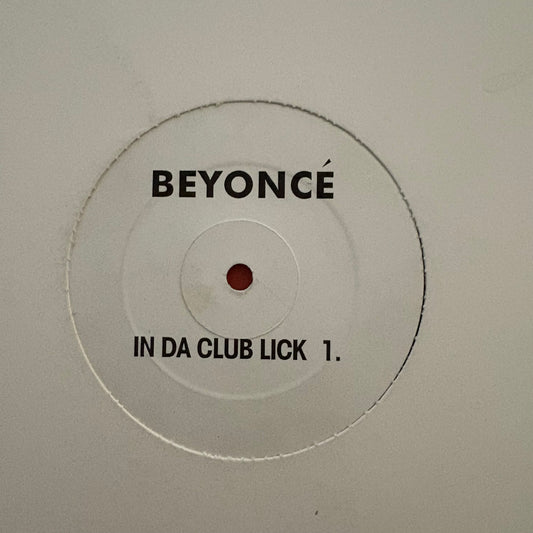 Beyoncé ‘In Da Club’ Lick 1, Beyoncé and Fiddy 12inch Vinyl Blend Side B - Mary J Blige Fiddy Blend