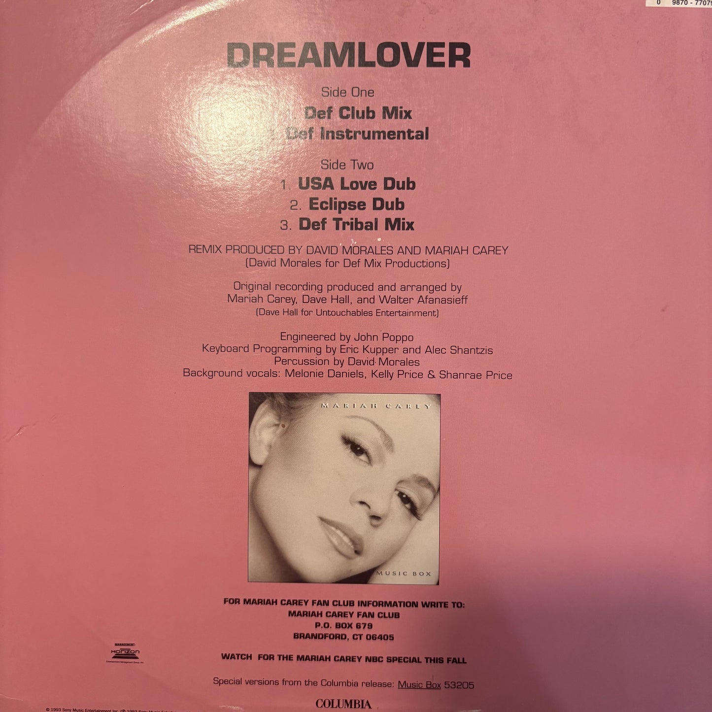 Mariah Carey “Dreamlover” 5 Version 12inch Vinyl Record Includes David Morales Remix