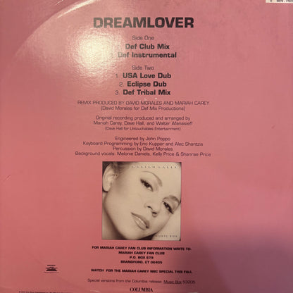 Mariah Carey “Dreamlover” 5 Version 12inch Vinyl Record Includes David Morales Remix