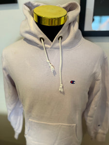 Champion 100% Cotton Light Pink Draw String Hoodie Size XXL