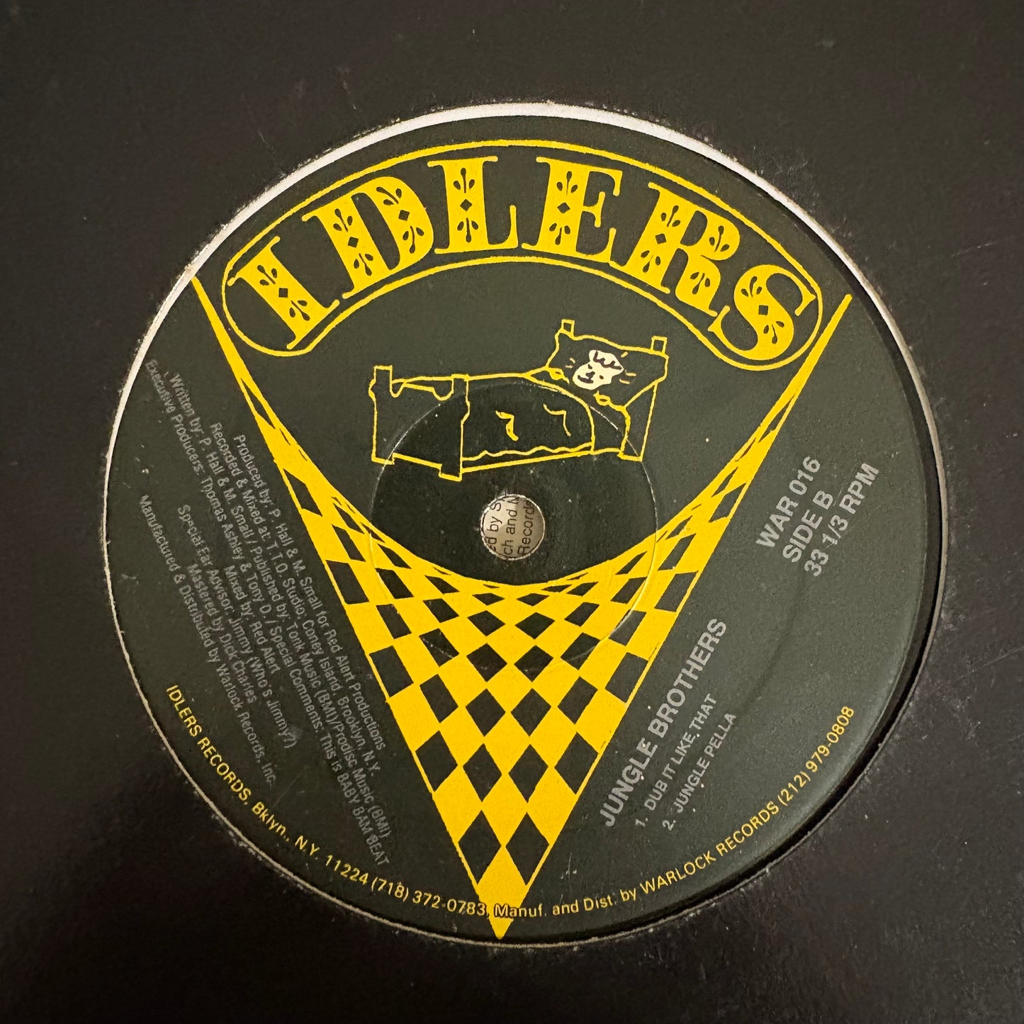 Jungle Brothers “Because I Got It Like That” 4 Version 12inch vinyl record