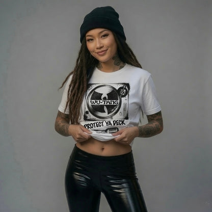 Street & Juice ‘Protect Ya Deck’ 100% White Cotton Graphic Tee