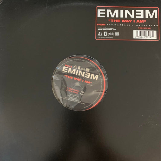 Eminem “The Way I Am” 4 Track 12inch Vinyl Single