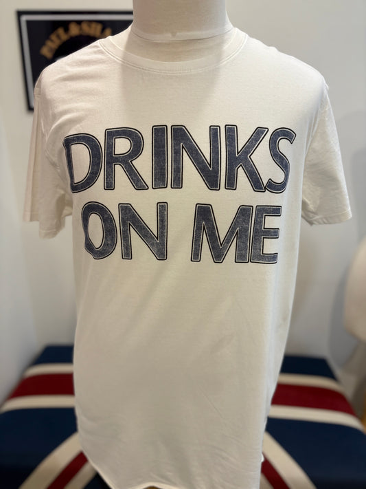 Scotch & Soda 100% Cotton White Chest Logo Tee