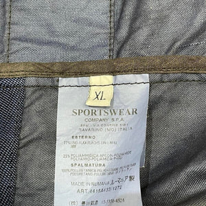 Stone Island Vintage Dark Brown Cotton Summer Jacket Size XL SS2006