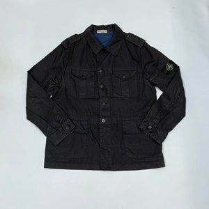 Stone Island Vintage Dark Brown Cotton Summer Jacket Size XL SS2006