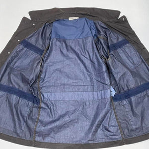 Stone Island Vintage Dark Brown Cotton Summer Jacket Size XL SS2006