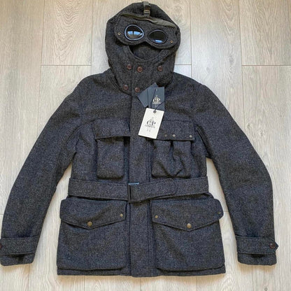 CP Company Shetland Wool Goggle Jacket Size Large fits Medium to Large NWOT