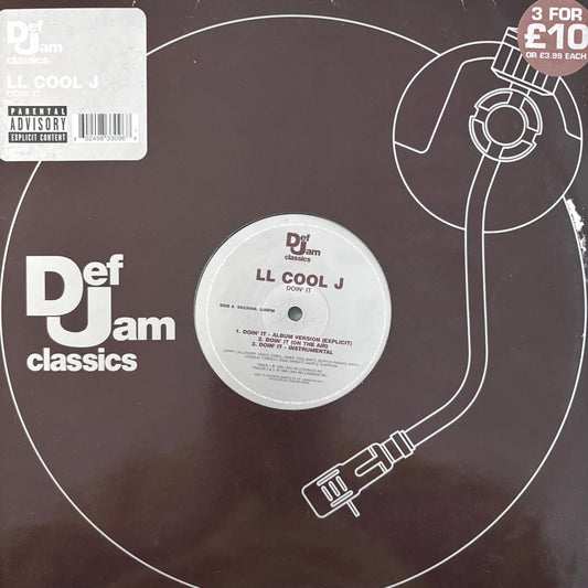 LL COOL J “Doin It” 5 Track 12inch Vinyl Record