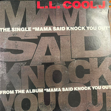 LL COOL J “Mamma Said Knock You Out” 7 Version 12inch Vinyl