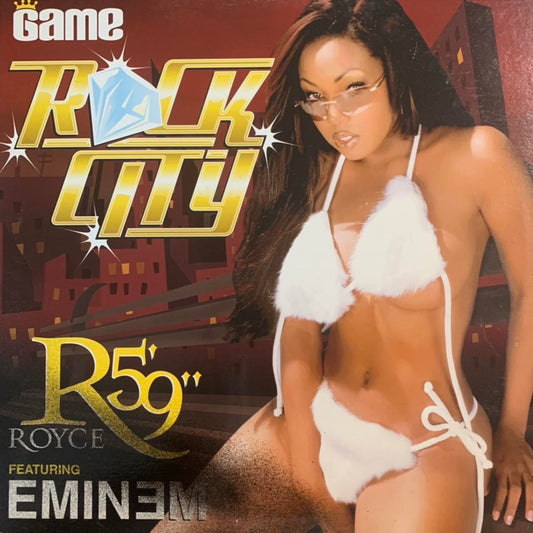 Royce Da 59 “Rock City” Feat Eminem 12inch Vinyl Record