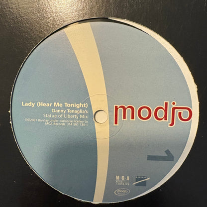 Modjo “Lady (Hear Me Tonight)” 2 Track 12inch Vinyl record