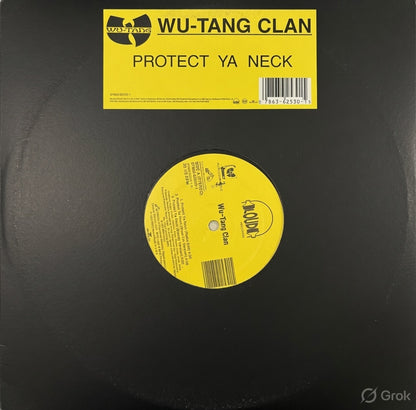 Wu Tang Clan “Protect Ya Neck” “Method Man” 7 Track 12inch Vinyl Still Sealed