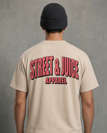 Street & Juice - Eazy E ‘Only If You Want it’ 100% Heavyweight Cotton Cream Tee