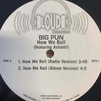 Big Pun “How we Role” 3 Track 12inch Vinyl Record