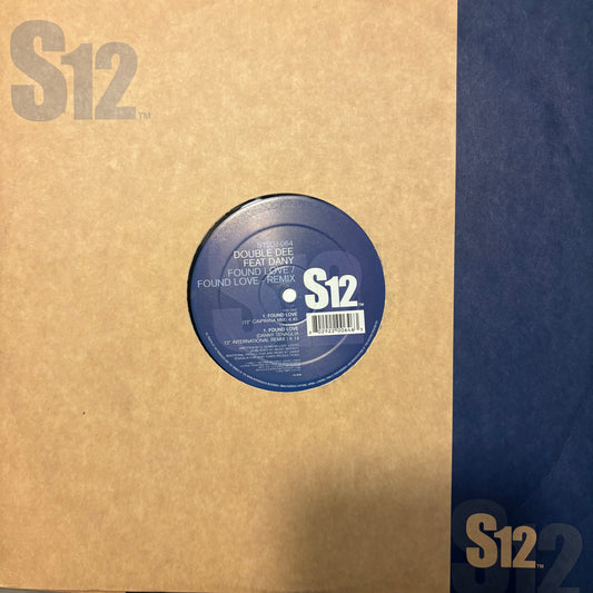 Double Dee Feat Dany “Found Love” 2 Version 12inch vinyl record
