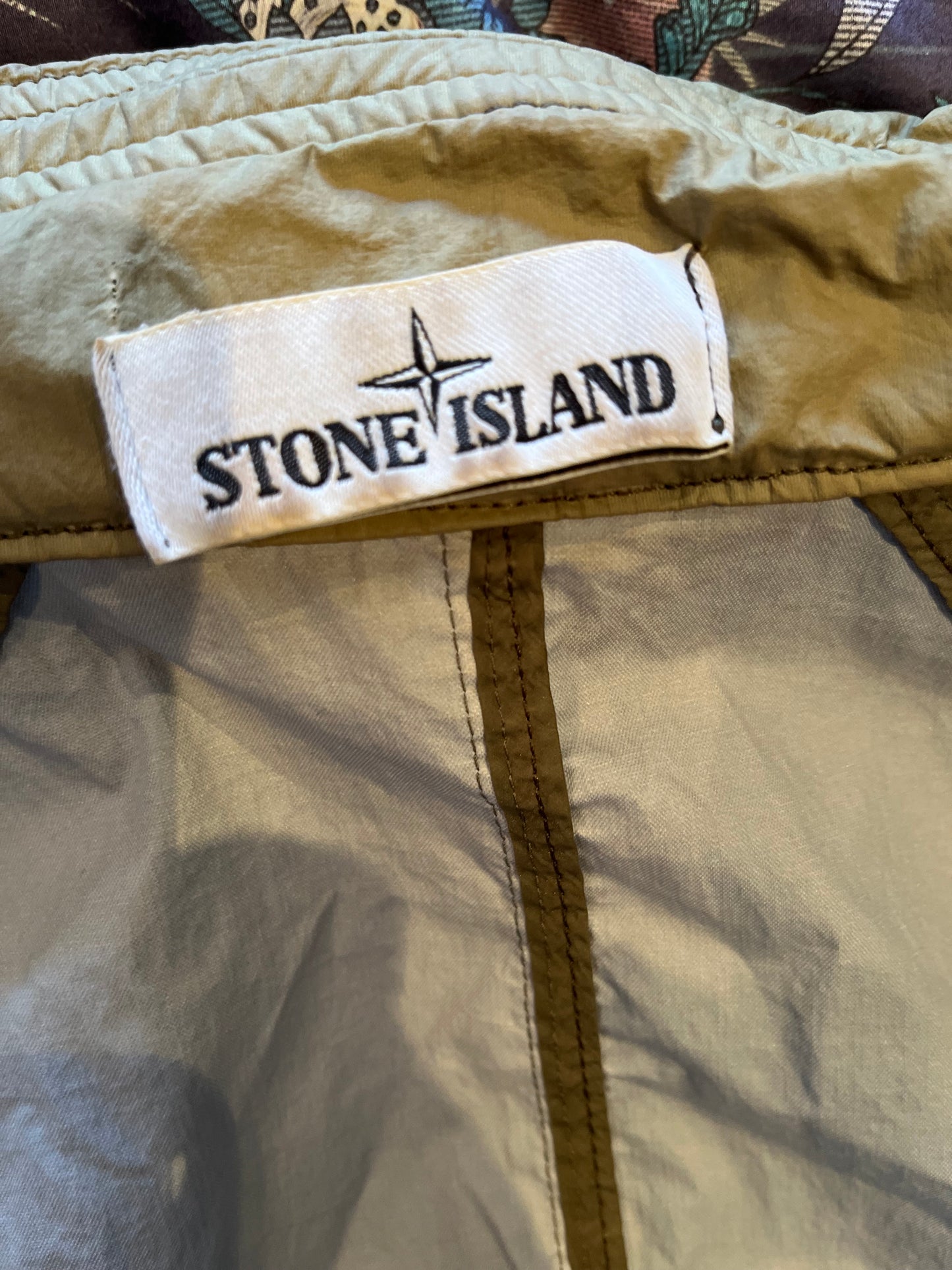 Stone Island Membrana Water Proof Parker with Inbuilt Hood Size XL
