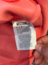 Load image into Gallery viewer, Moschino 100% Cotton Logo Embroidered Sweater Size Large