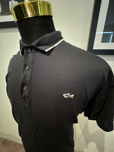 Load image into Gallery viewer, Paul &amp; Shark 100% Cotton Navy Blue Shirt Size XL White Trim on Colour Made in Italy