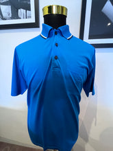 Load image into Gallery viewer, Paul &amp; Shark 100% Cotton Blue Polo Shirt Made in Italy Size L