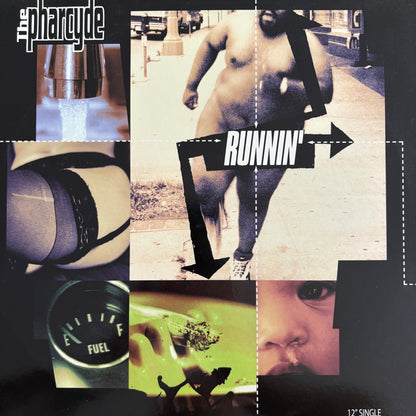 The Pharcyde “Running’” / “Drop” 6 Track 12”Vinyl Record Delicious Vinyl