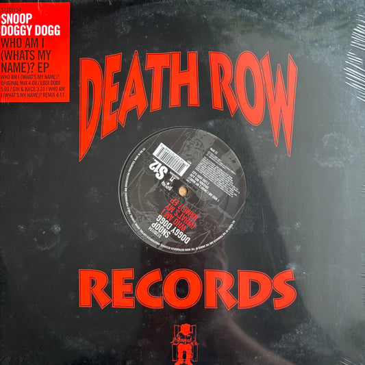 Snoop Doggy Dogg “Who Am I (Whats My Name) EP 4 Track 12” Vinyl Death Row Sealed