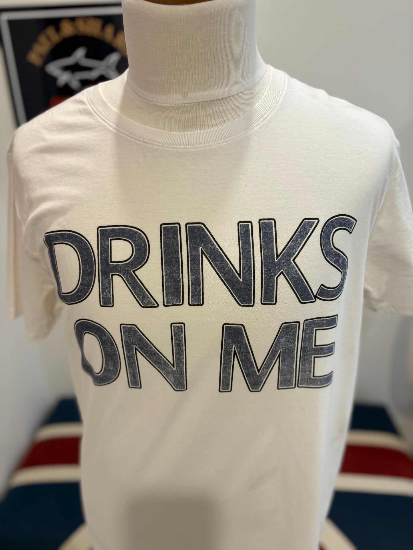 Scotch & Soda 100% Cotton White Chest Logo Tee