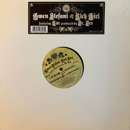 Gwen Stefani Ft Eve “Rich Girl” 4 Version 12inch Vinyl Record