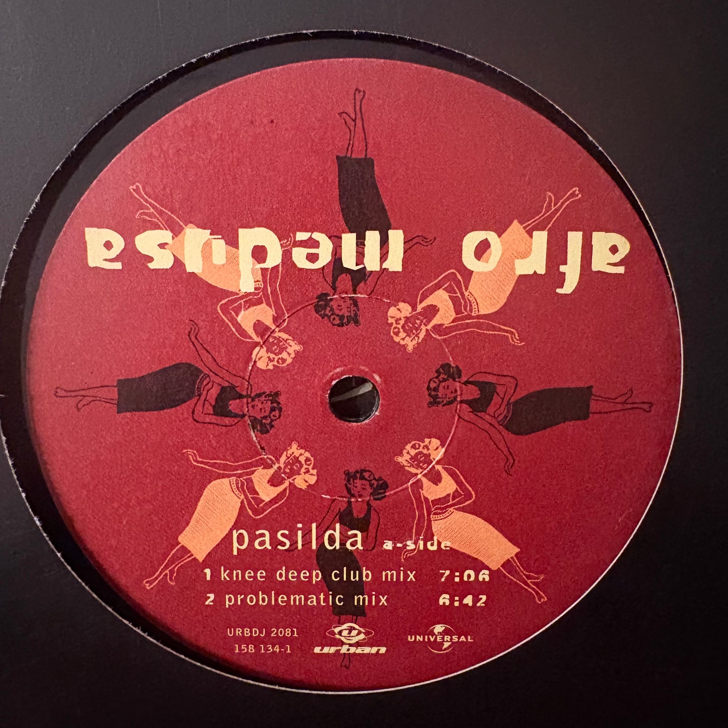 Afro Medusa “Pasilda” 4 Version 12inch Vinyl Record