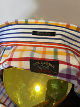 Load image into Gallery viewer, Paul &amp; Shark 100% Cotton White Check Shirt Size 40 Medium Made in Italy