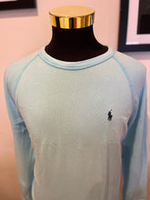 Load image into Gallery viewer, Polo Ralph Lauren 100% Cotton Blue Sweater Size Large