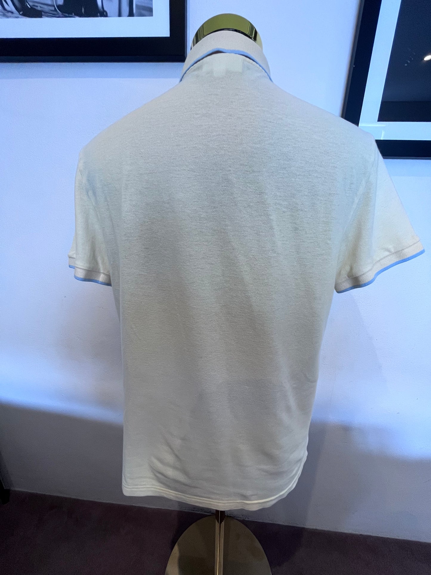 Lacoste 100% Cotton Yellow Polo Shirt Size 6 XL Fits Large to XL