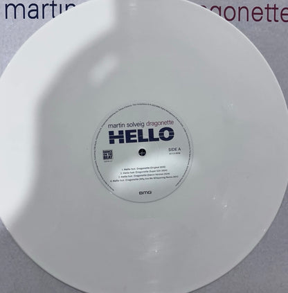 Martin Solveig “Hello” Limited Edition White 12inch Vinyl 6 Versions