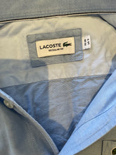 Load image into Gallery viewer, Lacoste 100% Cotton Light Blue Button Down Shirt Size Small