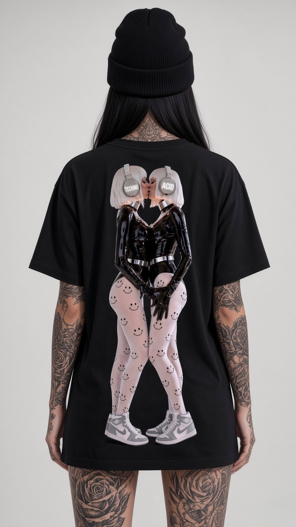 Street & Juice ‘Techno Acid’ 100% Heavyweight Cotton Graphic Tee