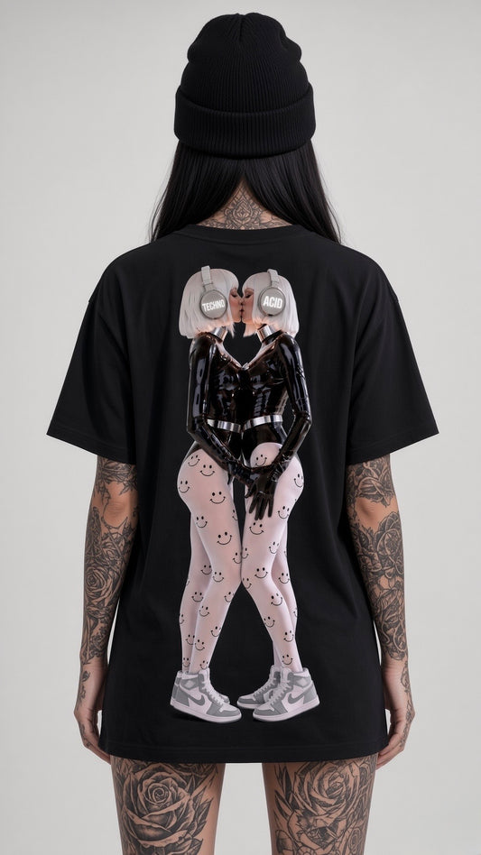 Street & Juice ‘Techno Acid’ 100% Heavyweight Cotton Graphic Tee