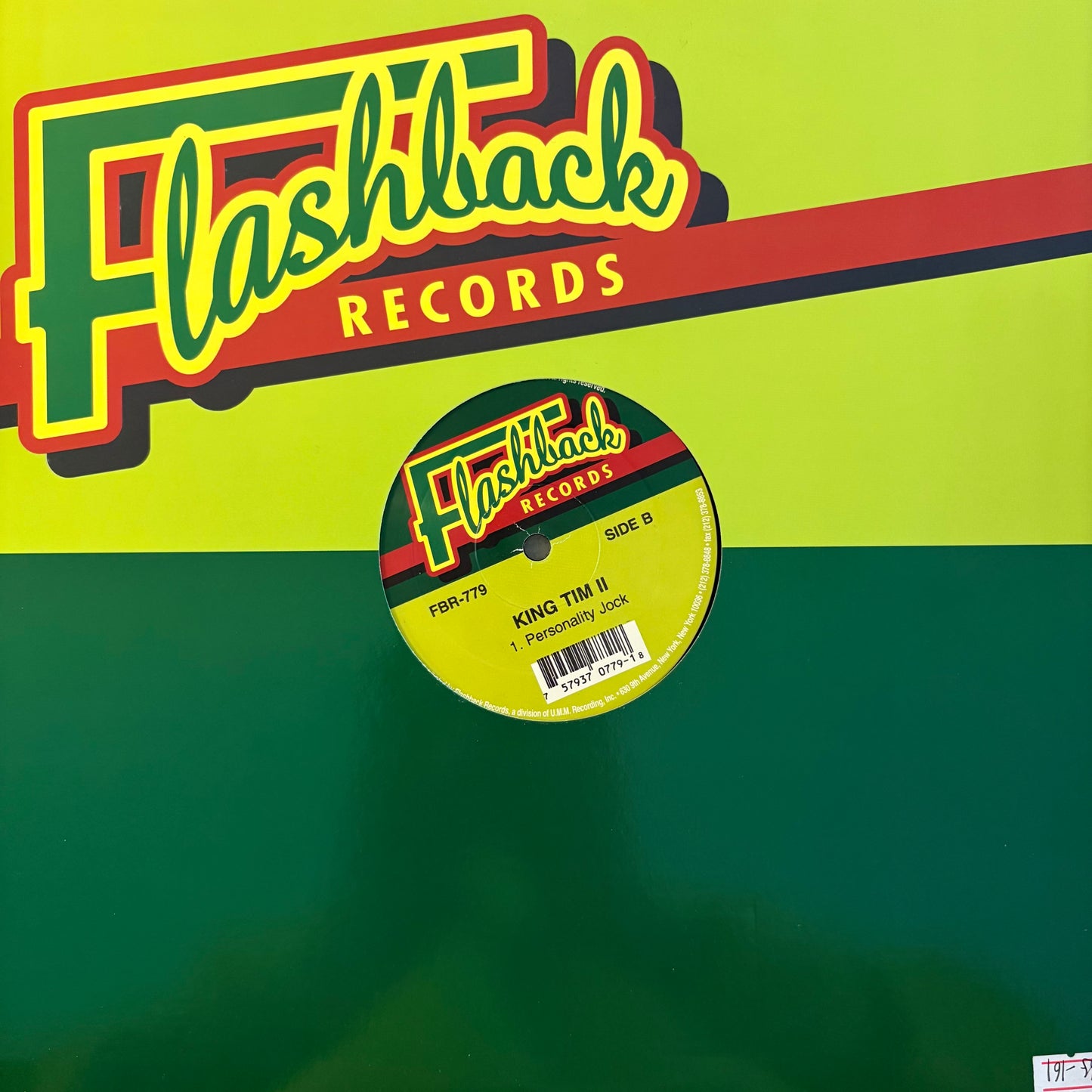 Fatback Band ‘I Found Lovin’’ / King Tim II ‘Personality Jock’ 3 Track 12inch Vinyl Record