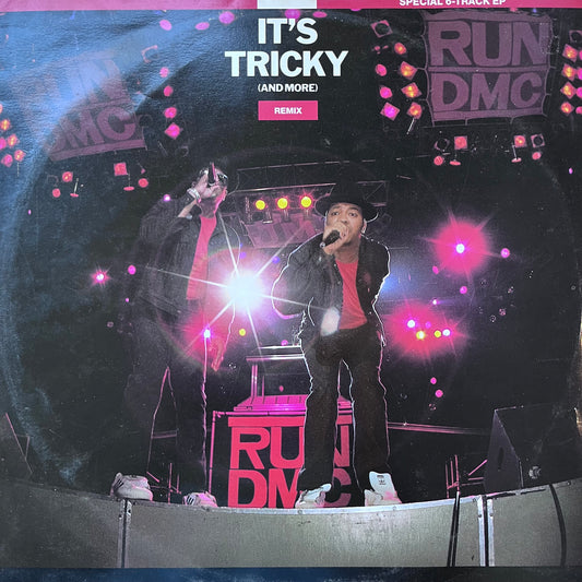RUN DMC “Its Tricky” 6 Track 12inch Vinyl Record on Profile Records